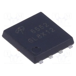 10 pcs : AON6552 - Transistor: N-MOSFET, unipolar, 30V, 23A, 10W, DFN5x6
