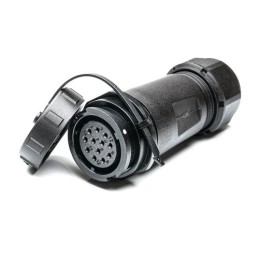 1 pcs - RS PRO Circular Connector, 12 Contacts, Cable Mount, Socket, Female, IP67