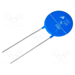 10 pcs : B72220S0200K101 - Varistor: metal-oxide, THT, 20VAC, 26VDC, 33V, 2000A, -40÷105°C, 18J