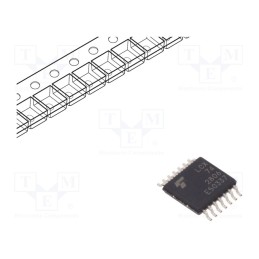 10 pcs : 74LCX74FT(AJ) - IC: digital, D flip-flop, Ch: 2, LCX, SMD, TSSOP14, , 0.65mm