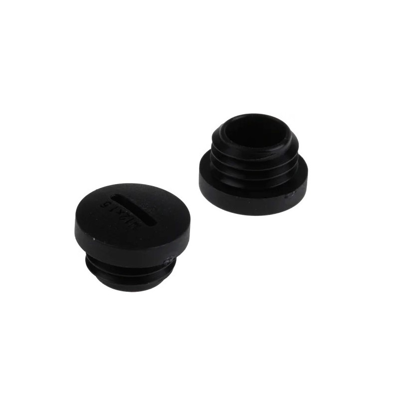 1 Bag of 25 - RS PRO Blanking Plug, M50 x 1.5, 50 - 50.4mm Hole Diameter, Nylon 66, 55.5mm Diameter, Threaded