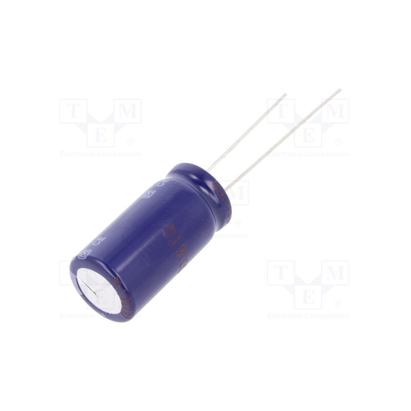 10 pcs : ECA1HM102 - Capacitor: electrolytic, THT, 1000uF, 50VDC, Ø12.5x25mm, Pitch: 5mm