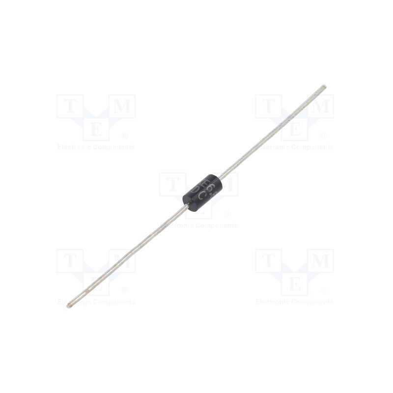 20 pcs : P6KE6.8C - Diode: TVS, 6.12÷7.48V, 57A, bidirectional, ±10%, DO15, 600W