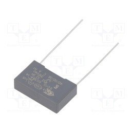 50 pcs : R523I310050P0K - Capacitor: polypropylene, 100nF, 18x11x5mm, ±10%, 15mm, -40÷110°C