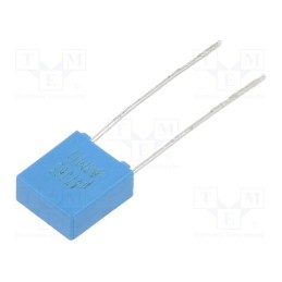 50 pcs : B32529C0474J289 - Capacitor: polyester, 470nF, 40VAC, 63VDC, 5mm, ±5%, 7.3x8x3.5mm