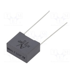 10 pcs : R76TI23304040J - Capacitor: polypropylene, 33nF, 18x8.5x14.5mm, THT, ±5%, 15mm, R76