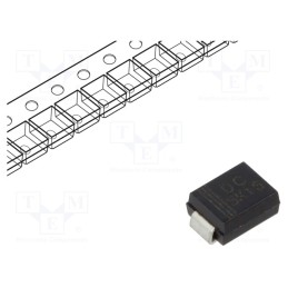 20 pcs : SK16 - Diode: Schottky rectifying, SMD, 60V, 1A, SMB,