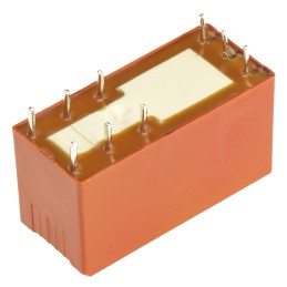 1 pcs - TE Connectivity PCB Mount Latching Power Relay, 24V dc Coil, 8A Switching Current, DPDT