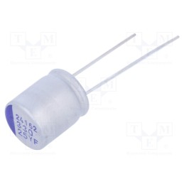 10 pcs : YF1E337M10012PA - Capacitor: hybrid, THT, -55÷150°C, Body dim: Ø10x12mm, 330uF, 25VDC