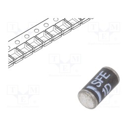 20 pcs : SFE1D - Diode: rectifying, SMD, 200V, 1A, 50ns, MELF plastic, Ufmax: 1V
