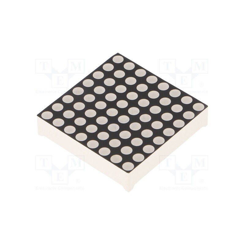 10 pcs : OKY3521 - Module: display, 2.1÷2.5VDC, 32x32mm, red, Resolution: 8x8