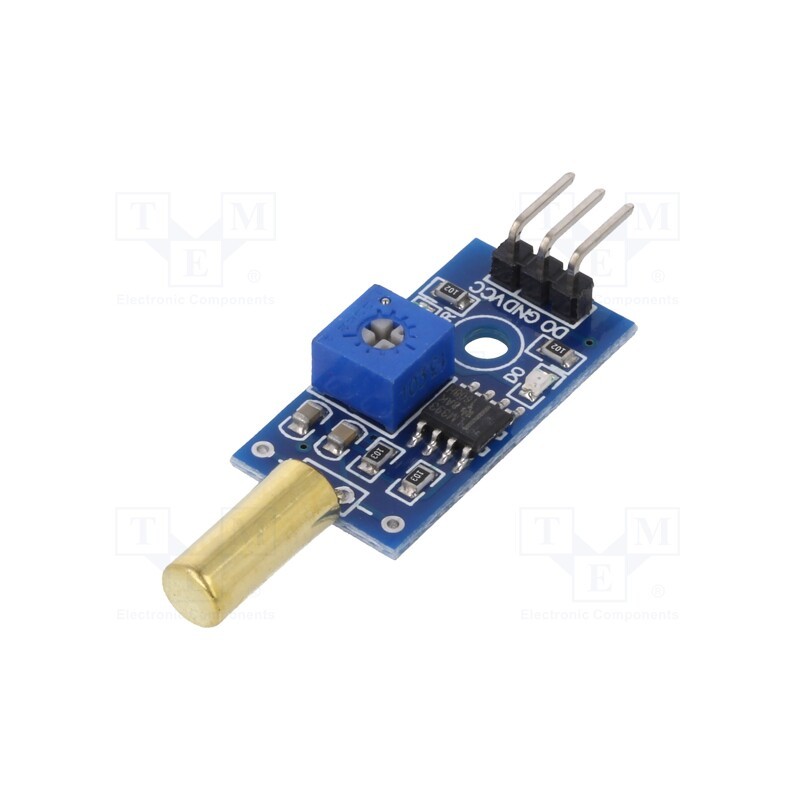 10 pcs : OKY3227 - Sensor: tilt, LM393, Ch: 1, 32x14mm, 3÷5VDC, Arduino