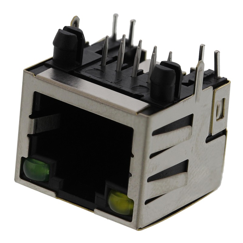 1 pcs - Wurth Elektronik WR-MJ Series Female RJ45 Connector, PCB Mount