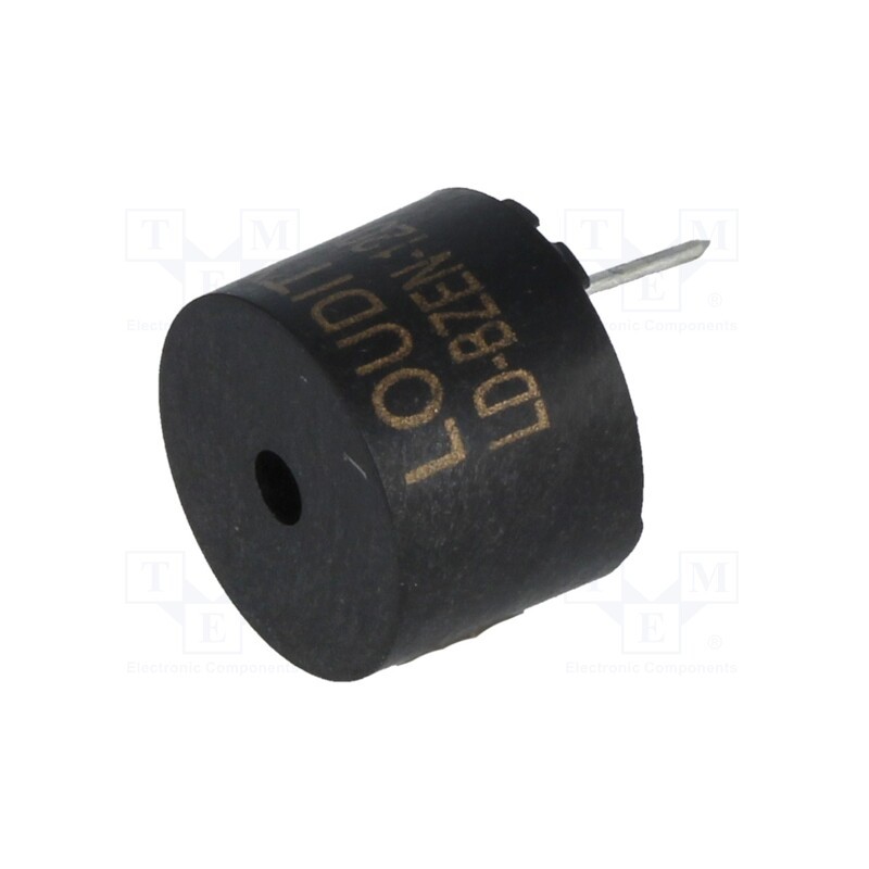 10 pcs : LD-BZEN-1201 - Sound transducer: electromagnetic alarm, Ø: 12mm, H: 9.9mm, 1.5VDC
