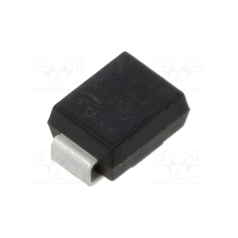 20 pcs : S3AB-TP - Diode: rectifying, SMD, 50V, 3A, DO214AA,SMB, Ufmax: 1.1V, Ifsm: 200A