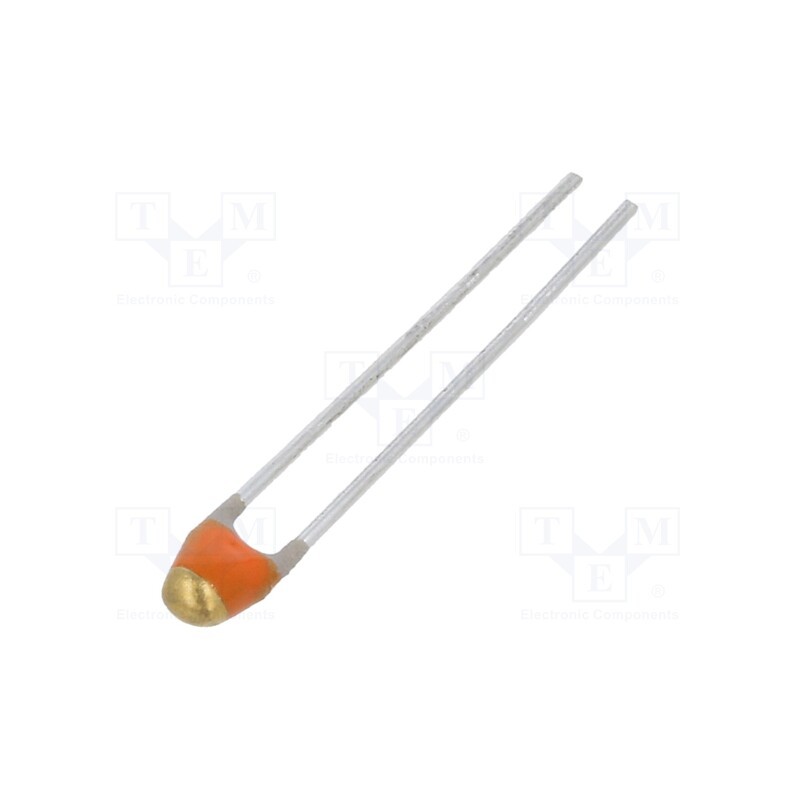 10 pcs : NTCLE100E3333JB0A - NTC thermistor, 33kΩ, THT, 4090K, -40÷125°C, ±5%, 500mW