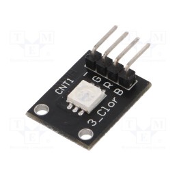 10 pcs : OKY3214 - Module: LED, 5VDC, Arduino, Colour: RGB, 5050