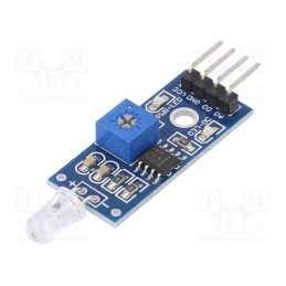 10 pcs : OKY3123 - Sensor: ambient light, analog,digital, 3.3÷5VDC, IC: LM393, Ch: 1