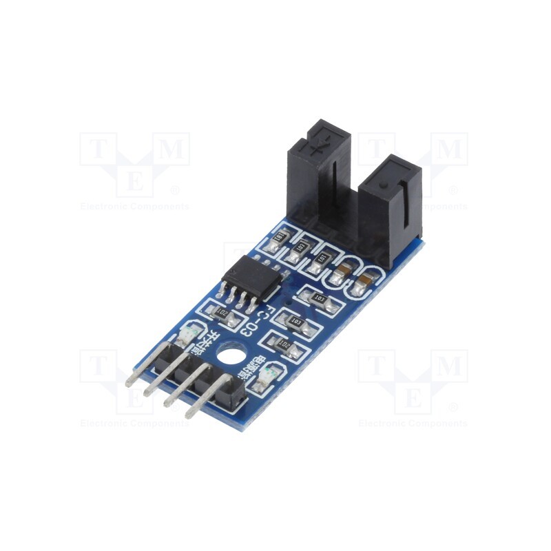 10 pcs : OKY3276-1 - Sensor: optocoupler, Optocoupler: slotted with flag, 32x14mm