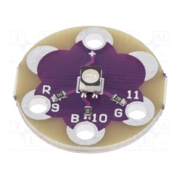 10 pcs : OKY3211-2 - Module: LED, LilyPad, Colour: RGB