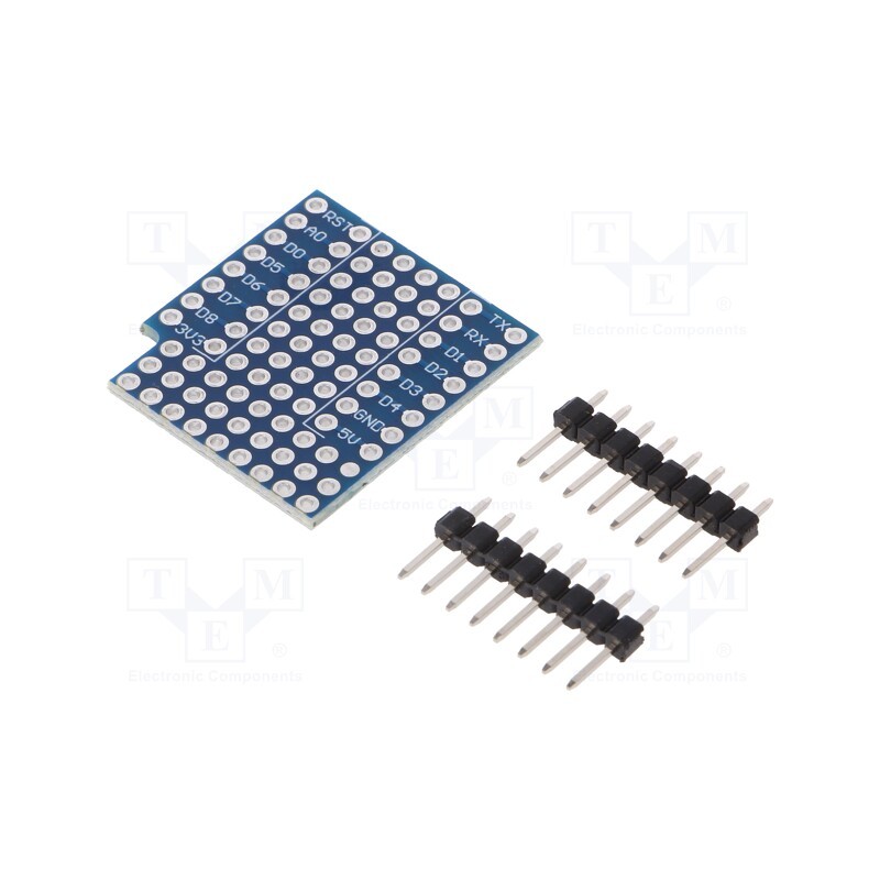10 pcs : OKY3005 - Module: adapter, D1 mini, prototype board