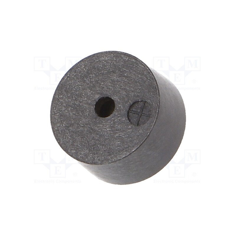 10 pcs : LPB1475B-TO-12-4.0-7.6-R-LAB - Sound transducer: piezo alarm, with built-in generator, THT