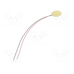 10 pcs : 7BB-15-6L0 - Sound transducer: piezo, without built-in generator, 6kHz, 9.5nF
