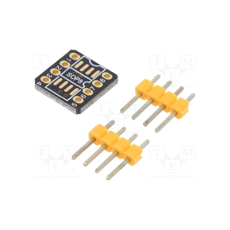 10 pcs : FIT0290 - Module: adapter, prototype board, Soldering pads config: SOP8