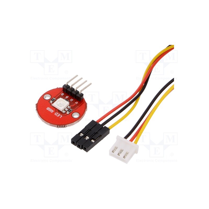 10 pcs : OKY3204 - Module: LED, 5VDC, Colour: RGB, 5050