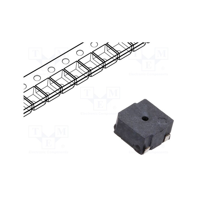 10 pcs : LD-BZEL-T63-0505 - Sound transducer: electromagnetic alarm, SMD, 4000Hz, 100mA, 12Ω