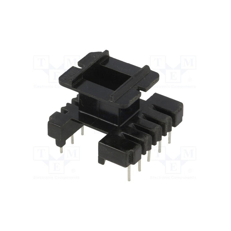 10 pcs : EE28-K-V-10P-YW490 - Coil former: with pins, No.of term: 10, Poles number: 1, THT