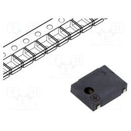 10 pcs : LD-BZEL-T52-1411 - Sound transducer: electromagnetic alarm, SMD, 2730Hz, 80mA, 40Ω