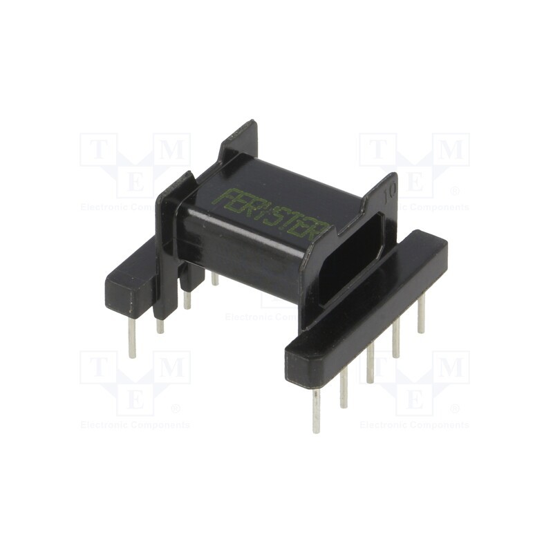 10 pcs : EFD25-K-10P - Coil former: with pins, plastic, No.of term: 10, Poles number: 1