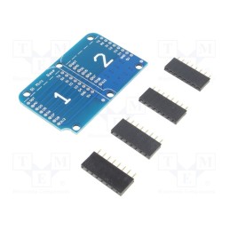10 pcs : OKY3005-1 - Module: adapter, D1 mini, prototype board, 54.5x34mm