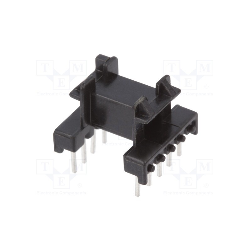 10 pcs : EF12.6-K-H-10P-P1203 - Coil former: with pins, No.of term: 10, Poles number: 1, THT
