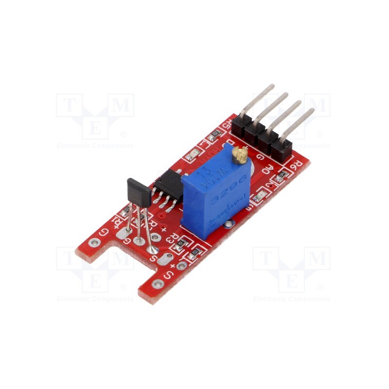 10 pcs : OKY3433-1 - Sensor: Hall, analog,digital, 3.3÷5VDC