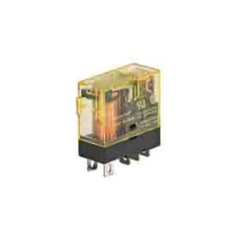 1 pcs - Idec Plug In Power Relay, 12V dc Coil, 12A Switching Current, DPDT
