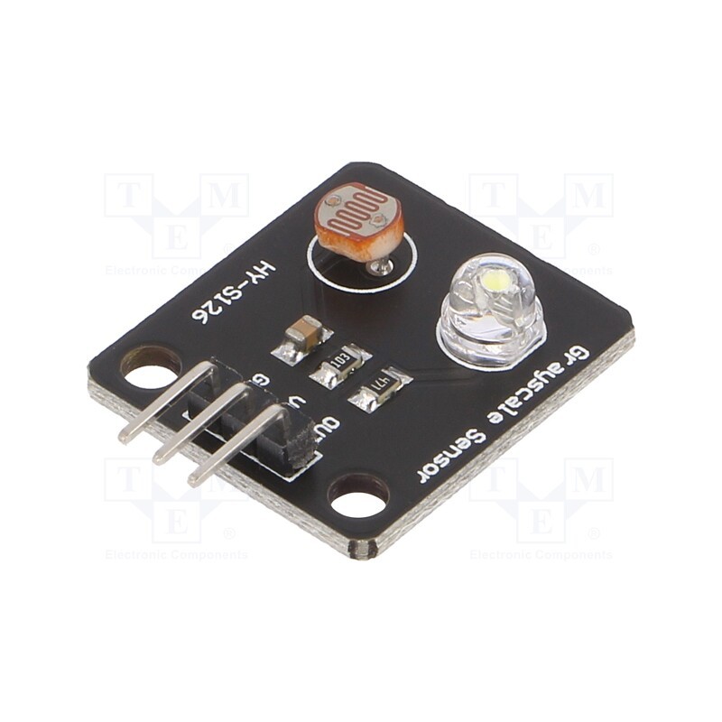 10 pcs : OKY3510-1 - Sensor: grayscale, analog, 3.3÷5VDC, 24x21mm