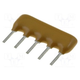 20 pcs : 4605X-101-222LF - Resistor network: X, THT, 2.2kΩ, ±2%, 0.2W, No.of resistors: 4, 100V