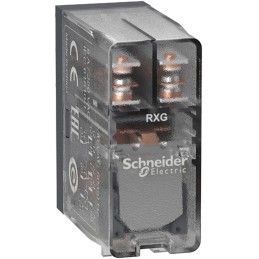 1 pcs - Schneider Electric Plug In Power Relay, 24V ac Coil, 5A Switching Current, DPDT
