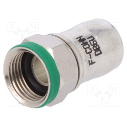 10 pcs : DB6U-25 - Plug, F, male, 75Ω, RG6, compression