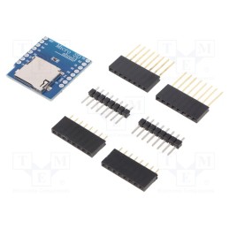 10 pcs : OKY3002-1 - Module: adapter, D1 mini, microSD
