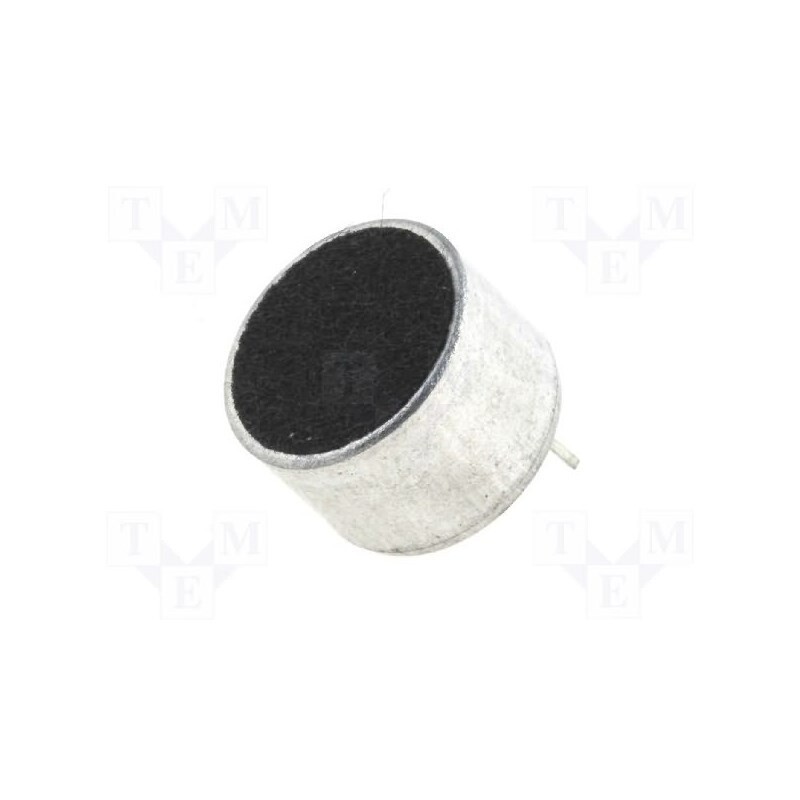 10 pcs : BCM9767P - Microphone, Body dim: Ø9.7x6.7mm, 2.2kΩ, 500uA, 1.5÷10V, SNR: 60dB