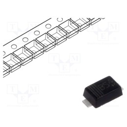 20 pcs : PMEG2010ER,115 - Diode: Schottky rectifying, SMD, 20V, 1A, CFP3,SOD123W,