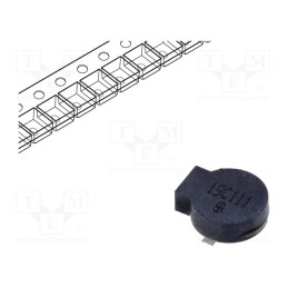 10 pcs : LET9032ES-03L-2.7-16-R - Sound transducer: electromagnetic alarm, SMD, 2.7kHz, 80mA, 3V