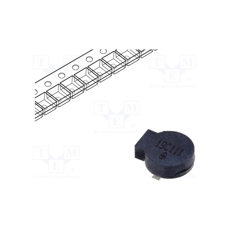 10 pcs : LET9032ES-03L-2.7-16-R - Sound transducer: electromagnetic alarm, SMD, 2.7kHz, 80mA, 3V