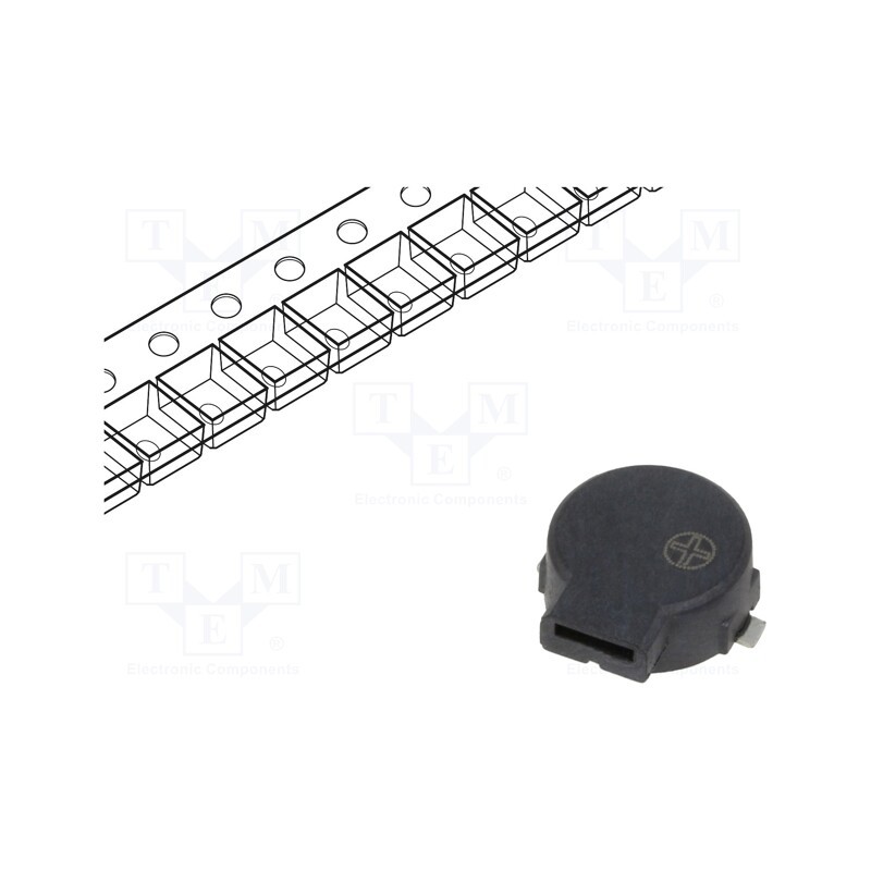 10 pcs : LD-BZEL-T25-0904 - Sound transducer: electromagnetic alarm, SMD, 2700Hz, 80mA, 30Ω