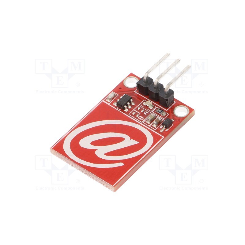 10 pcs : OKY3426 - Sensor: touch, capacitive, 3.3÷5.5VDC, Ch: 1, 15.5x23.5mm