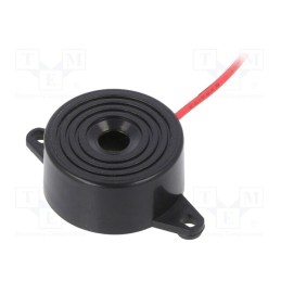 10 pcs : LD-BZPG-2312-1 - Sound transducer: piezo alarm, with built-in generator, 12mA