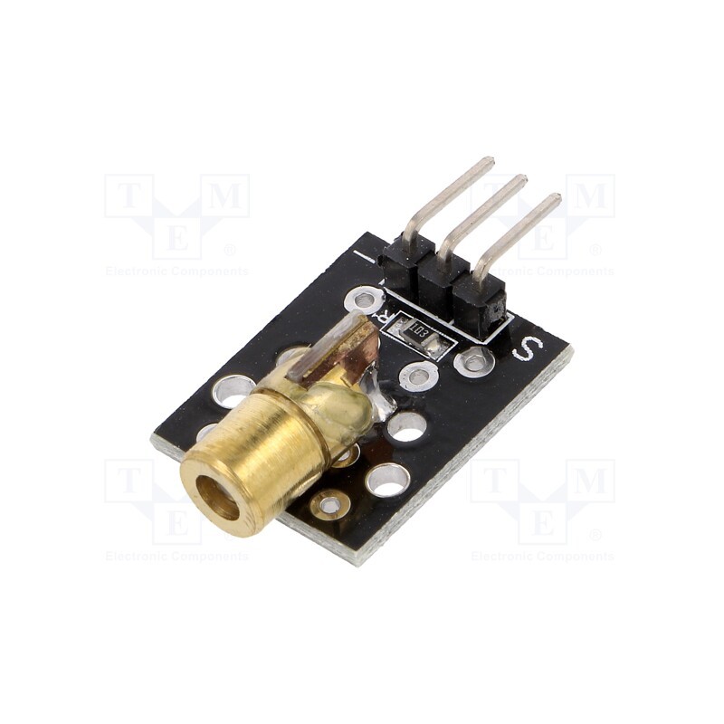 10 pcs : OKY3301 - Diode: laser, 5VDC, Dim: 15x24mm, λd: 650nm